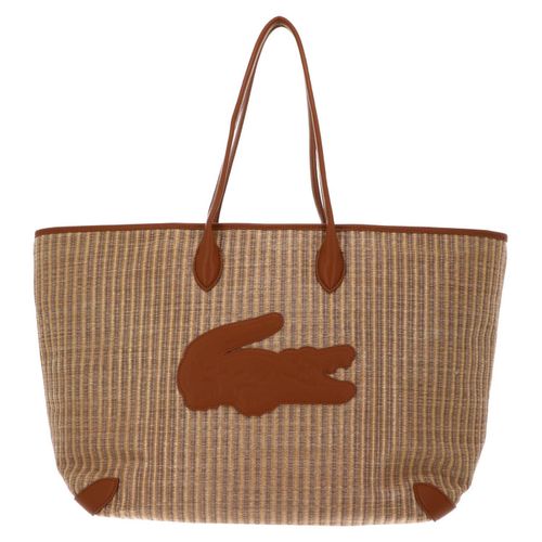 LACOSTE Shopper Summer Pack Shopping Bag Natural Tan beige