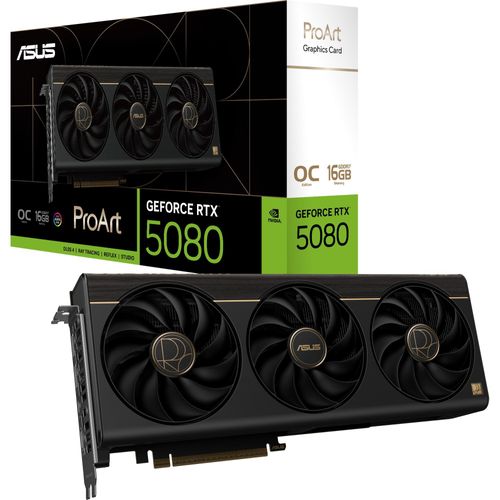 ASUS ProArt GeForce RTX 5080 16GB OC Edition GDDR7 Content Creation Grafikkarte