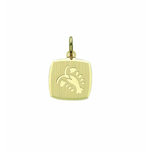 Sternzeichenanhänger ADELIA´S "Sternzeichen Anhänger Krebs 333 Gold ( 8K )", gold, Schmuckanhänger, Damen, Krebs, Gold, Goldanhänger Krebs