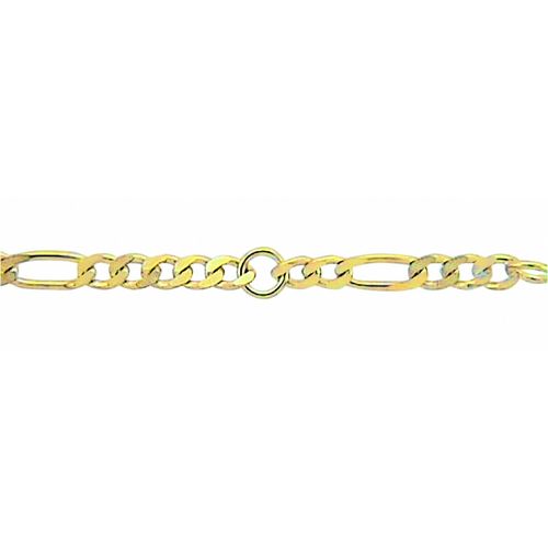 Fußkette ADELIA´S "Figaro Fußkettchen 333 Gold ( 8K )", gold, Fußketten, Damen, Gold, Goldfußkette Figaro
