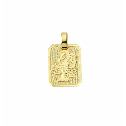 Sternzeichenanhänger ADELIA´S "Sternzeichen Anhänger Krebs 333 Gold ( 8K )", gold, Schmuckanhänger, Damen, Krebs, Gold, Goldanhänger Krebs