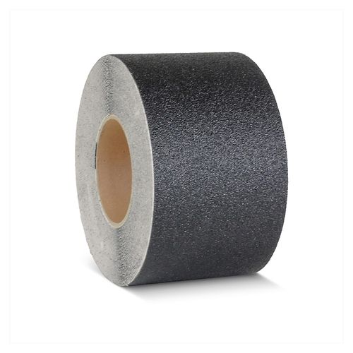 Moravia Antirutsch-Belag schwarz verformbar selbstklebend Rolle 100 mm x 18,3 m