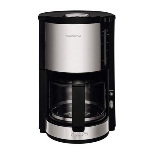 KRUPS KM 321 ProAroma Glas-Kaffeeautomat matt schwarz