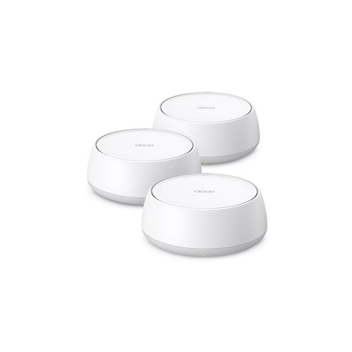 Tapo Deco BE22 (3-Pack), Weiß (2,4 GHz/5 GHz, 688 Mbit/s, 2882 Mbit/s, Amazon Alexa, Google Assistant, 3,6 Gbit/s)