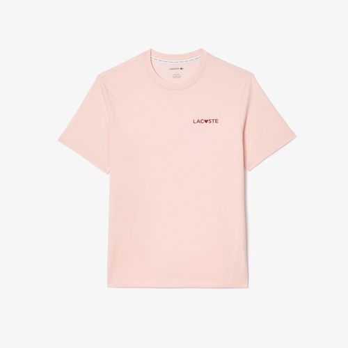 Lacoste - "Valentines" T-Shirt für Herren, Für die Freizeit (Pink)