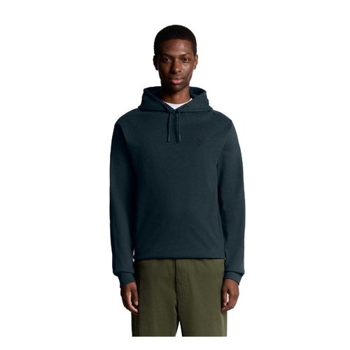 Lyle & Scott Heren Interlock Hoodie (Zwart)