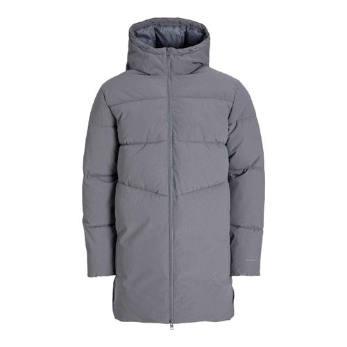 Jack And Jones Heren Brady Lang Pufferjack (Grijs)