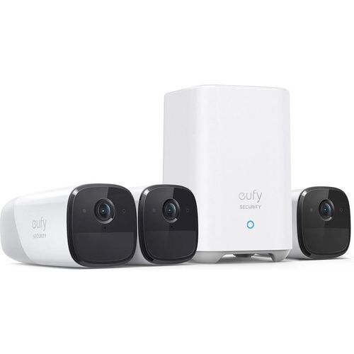 Eufy eufyCam 2 Pro 3-Kameraset 2K Überwachungssystem