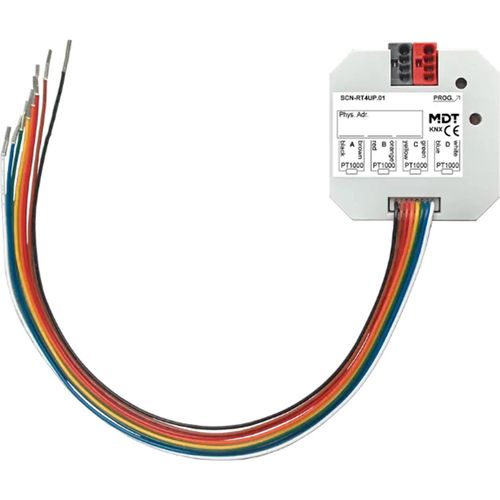 MDT KNX Temperaturregler/Sensor 4fach Up, 1 Stk.