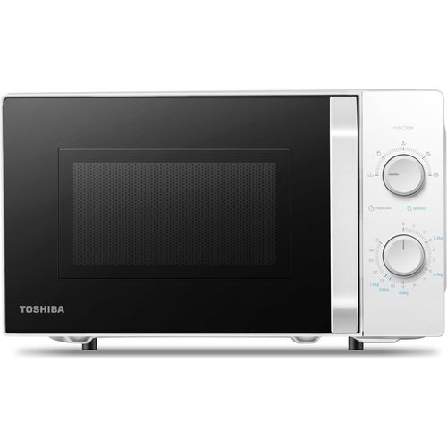 TOSHIBA MW2-MM20P(WH) Mikrowellenherd mit 20 Litern und 800 Watt Leistung