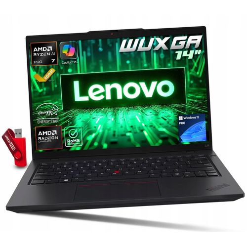 Laptop Lenovo ThinkPad L14 G6 Ryzen AI 7 32GB 4TB SSD WUXGA IPS NIEZAWODNY