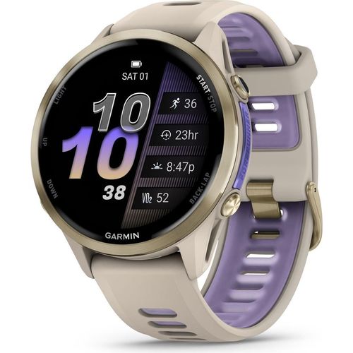 Garmin Forerunner 970 - 47mm - Whitestone/Transl. Indigo