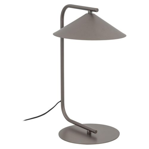 Nachttischlampe Metall GX53 42 cm hoch Braun Modern