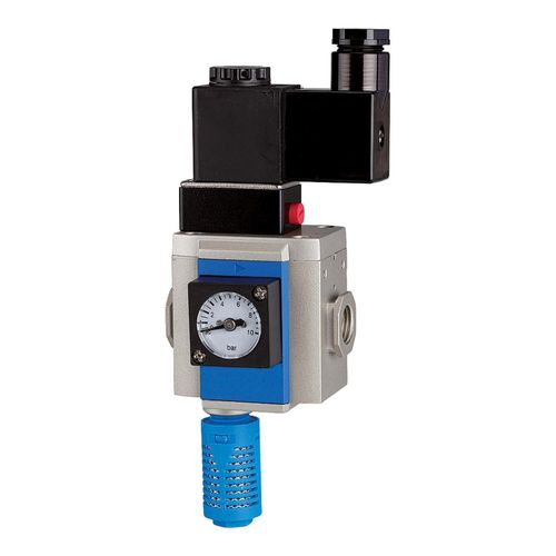 Riegler 3/2-Wege-Anfahrventil »G-mini«, 24 V DC, BG 200, G 1/4 (GA 06.2)