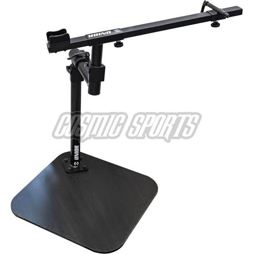 Unior 1693RP Profi-Rennradständer mit Standplatte, black