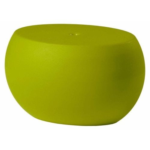 Ovale Design-Couchtisch für Innen-/Außenbereich Slide Blos Low Table - Grün