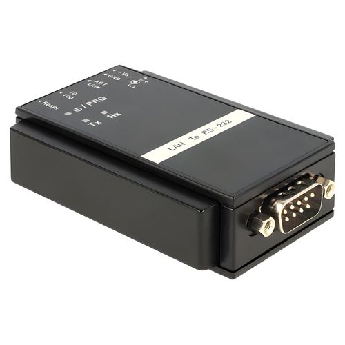 Delock Converter Ethernet LAN > Serial RS-232 - Serieller Adapter - Ethernet 100 - RS-232 x 1