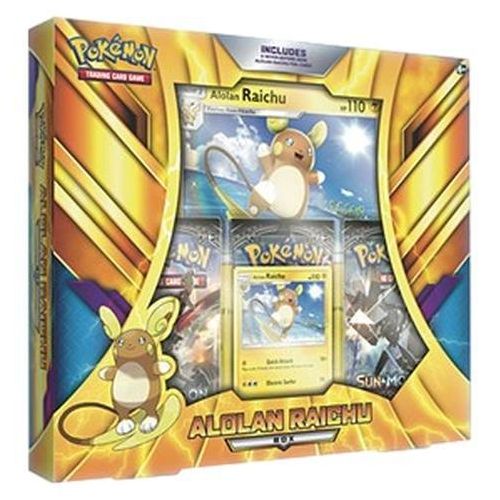 Pokemon Alolan Raichu Box Deutsch