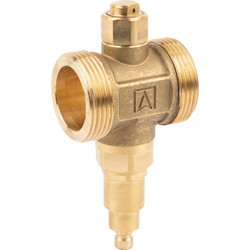 Afriso | Antifrostventil AAV 300 - G 1 1/4" - Messing - Schutz vor Frostschäden - Für Wärmepumpen