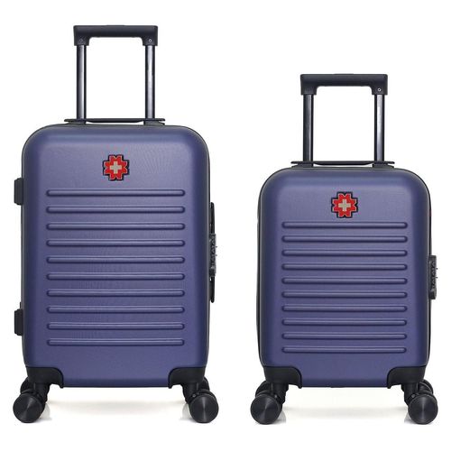 SWISS KOPPER – 2er-Set – Handgepäckkoffer und Handgepäckkoffer XXS WIL