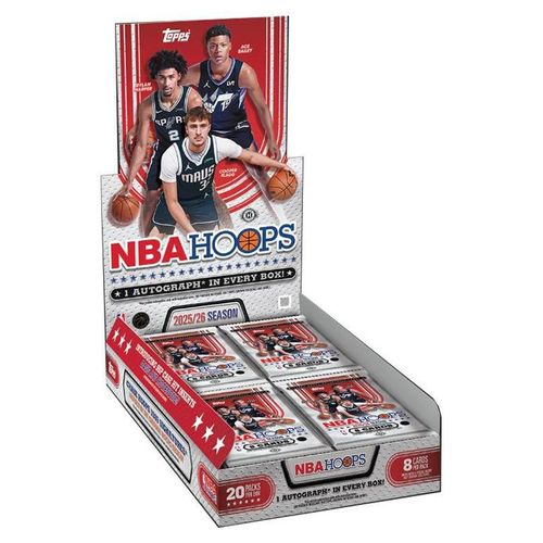 2025-26 Topps NBA Hoops Hobby Box Englisch