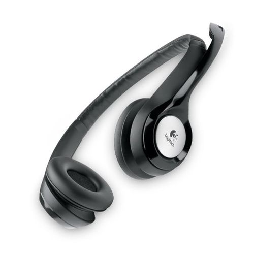 Logitech H390 USB Headset Black