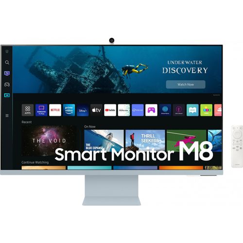 Samsung S32BM80BUU Computerbildschirm 81,3 cm (32") 3840 x 2160 Pixel 4K Ultra HD Blau, Weiß