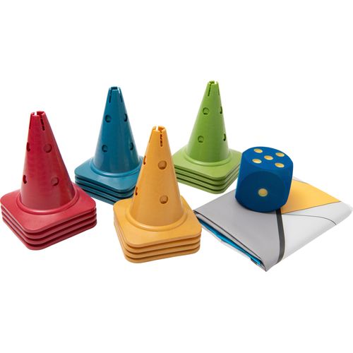 Betzold XXL-Outdoor-Ludo, XXL Spiel für Seniorenförderung