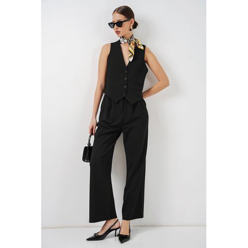 V-hals Crêpe Gilet