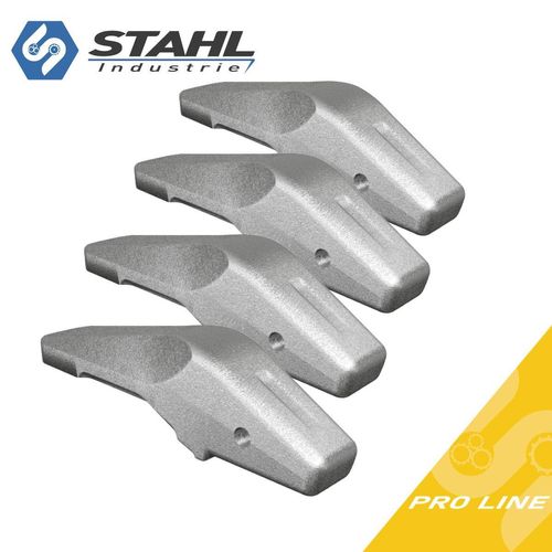 4er-pack | Baggerzahn Zahnadapter für CAT-J300 | Referenz 1U1304