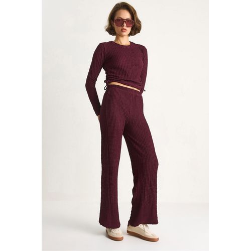 Fitted Zweiteiliges Koordinaten-Set mit Ausgestellten Hosen