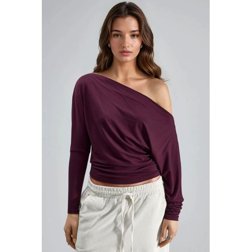 Boothals Drape Blouse