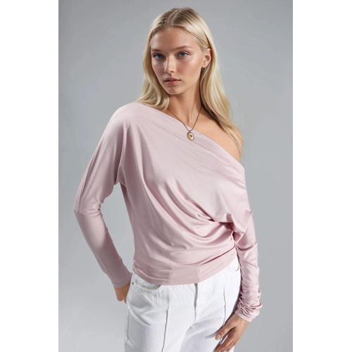 Boothals Drapé Blouse