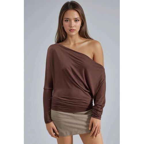 Boothals Drape Blouse