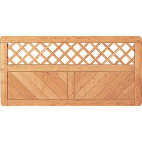 Vorgartenzaun Skagen Rankgitter 180 x 90 cm natur