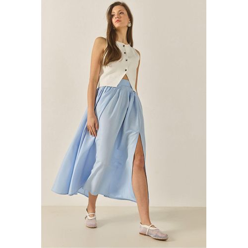 Hoogwaardige Maxi Rok met Split