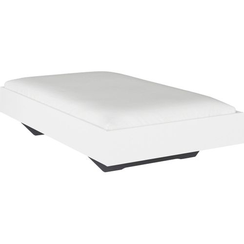 Futonbett RAUCH "Phoenix", weiß, B:125cm H:41cm L:206cm, Betten, Futonbett, ohne Kopfteil