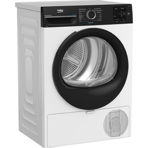 BEKO Wärmepumpentrockner "BM3T38240W", Energieeffizienz: C (A-G), weiß, B:59,8cm H:84,6cm T:60,7cm, Trockner, AquaWave Schontrommel & 8 kg – sanft trocknen für die ganze Familie