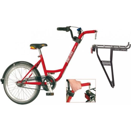 Roland Trailer add + bike rot, 20", mit 3-Gang Nabenschaltung