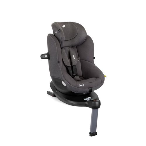 Joie i-Spin 360 i-Size Thunder – drehbarer 360° Kindersitz mit ISOFIX, Liegefunktion & Seitenaufprallschutz, 40–105 cm