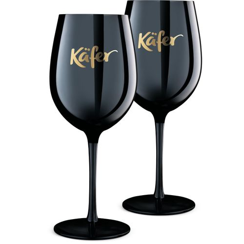 Cocktailglas KÄFER, schwarz, B:9cm H:23cm Ø:9cm, Kristallglas, Trinkgefäße, Cocktailglas, 600 ml, Höhe ca. 23 cm