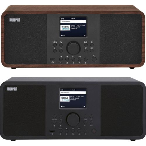 Imperial DABMAN i205 Internet Tischradio Internet, DAB+, UKW Internetradio, DAB+, UKW, USB, WLAN, LAN Schwarz (22-233-10)