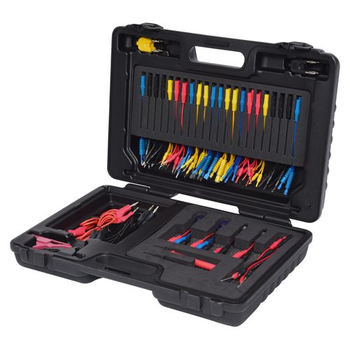 KS Tools 12/24V Master Diagnose Prüf- und Mess-Kabel-Satz, 92-tlg