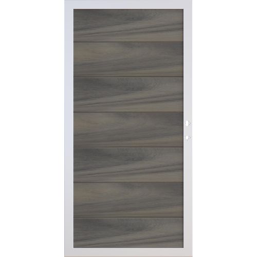 OSMO Multi-Fence Co-Extrusion Tor 89x178 cm Silvergrey