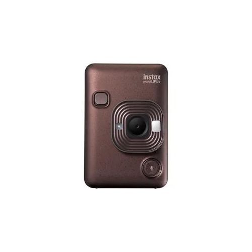 FUJIFILM Sofortbildkamera "INSTAX mini LiPlay", braun (bronze), B:8,25cm H:12,29cm T:3,67cm, Fotokameras