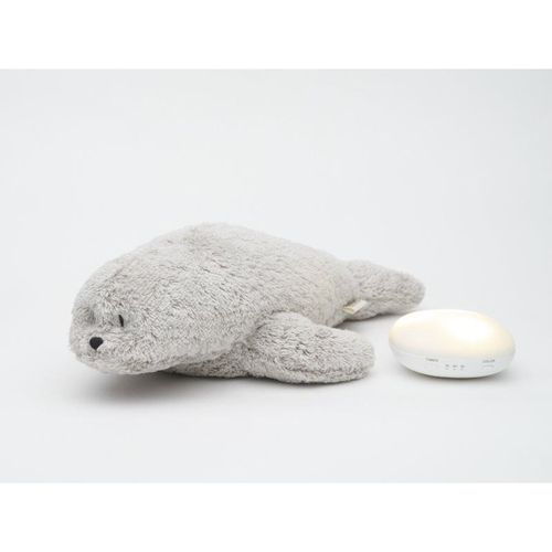 Moonie Seal knuffeldoekje Organic Grey 1 st