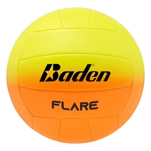 Volleyball KEMPA "Volleyball Baden Flare" Gr. 5, gelb (gelb, orange), Bälle, Herren, 5