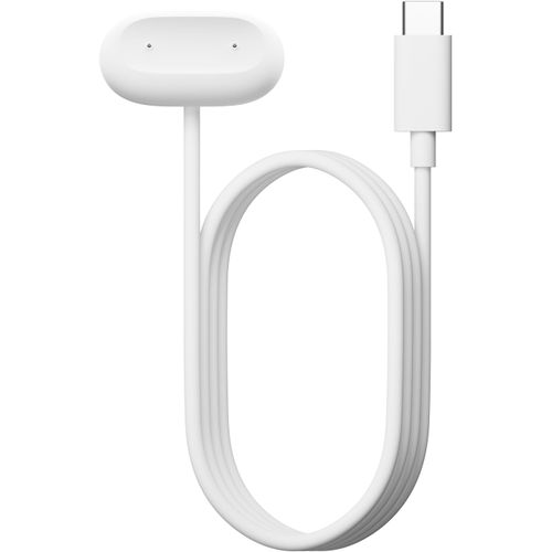 FITBIT Smartphone-Ladegerät "USB‑C-Schnellladekabel für Google Fitbit Air", snow, B:2,7cm H:0,96cm T:4,1cm, Ladegeräte