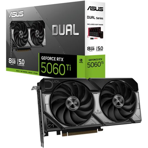 ASUS Dual -RTX5060TI-8G NVIDIA GeForce RTX 5060 Ti 8 GB GDDR7