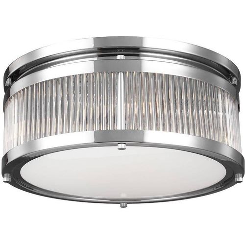 Elstead Paulson LED Deckenleuchte G9 4-fach Chrom IP44